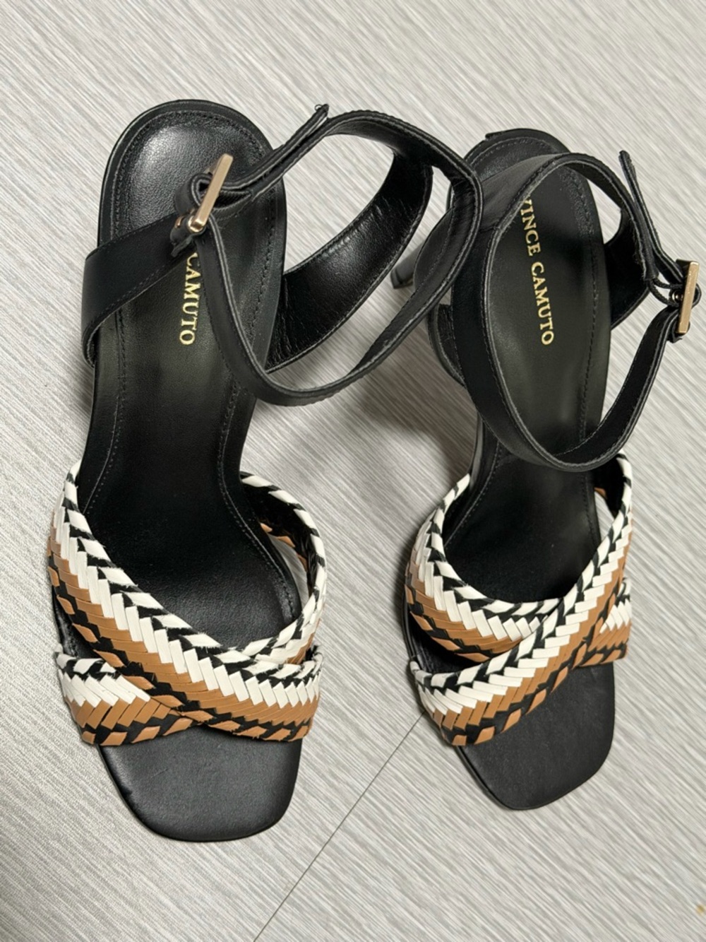 Vince Camuto Ambrinna Ankle-Strap
Woven Dress Sandals Size 10M NWOB - Picture 3 of 9